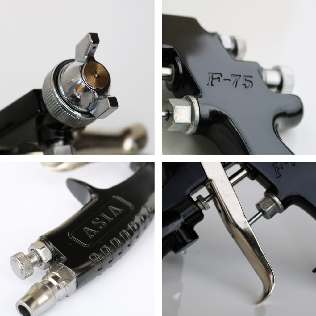 cấu tạo súng phun sơn, nguyên lý hoạt động súng phun sơn